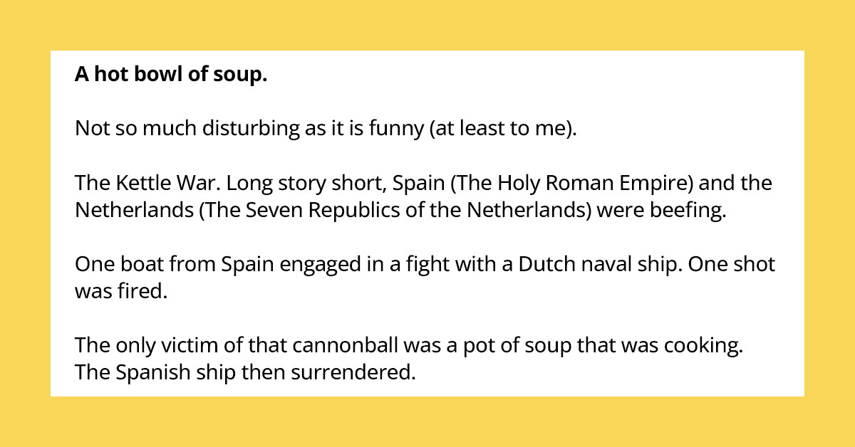 30 Super Weird And Disturbing History Facts We Bet You Didn't Know