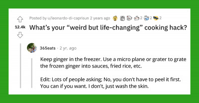 Redditors Recommend Simple But Surprising Cooking Hacks Everyone Could Try