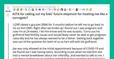 Woman Lashes Out At Her Unborn Kids’ Future Stepmom For Treating Her Like A Surrogate And Leaves The State For Her Children’s Safety