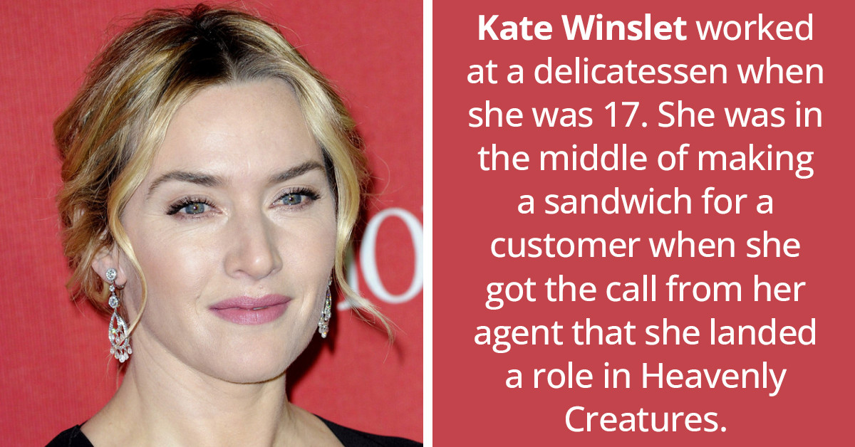 13 Celebrities Share What They Did For A Living Prior To Stardom