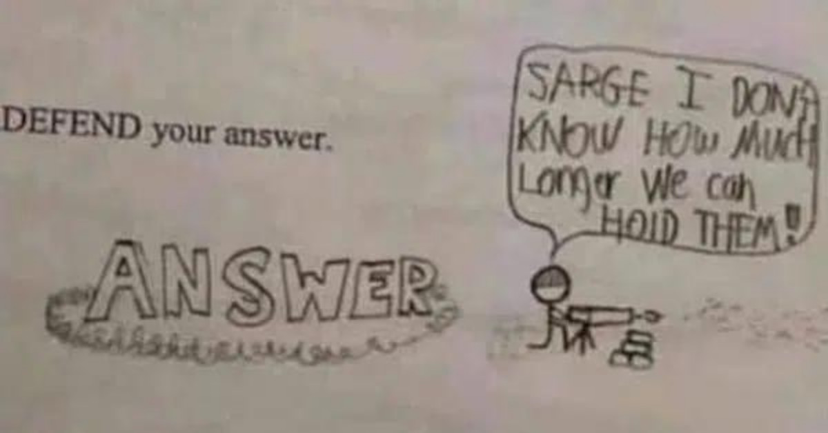 30 Most Brutally Honest Homework Answers You Can't Hate