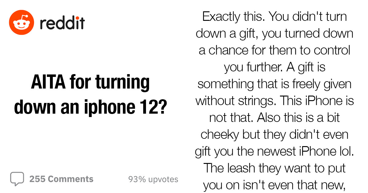 Troubled Teen Turns Down An iPhone 12 His Parents Got Him For Christmas, And Now He Asks The Internet If That’s Okay