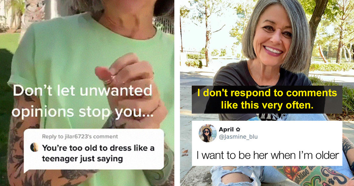 This Woman Was Told She's "Too Old To Dress Like A Teenager," And Her Response Is The Best