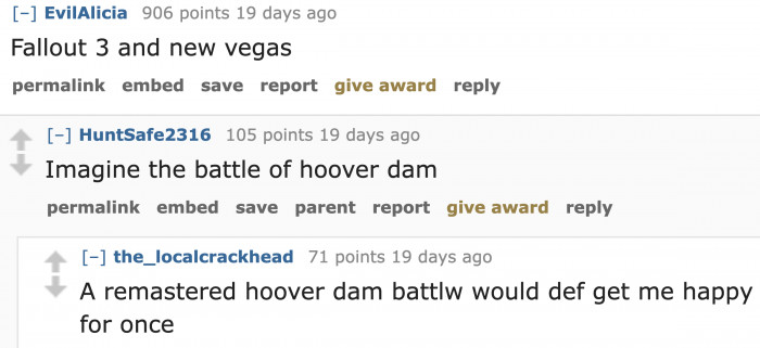 Fallout 3 is that good. In fact, it received worldwide acclaim, scoring high on most video game reviews. Conversely, gamers generally loved Fallout: New Vegas.