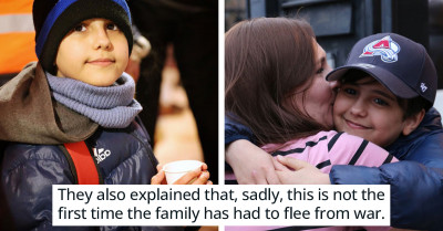 11-Year-Old Boy From Ukraine Travels 600 Miles To Slovakia With Nothing But A Passport And A Phone Number Written On His Hand