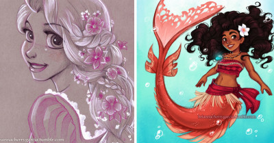 This Disney Fan Is Creating Some of the Best Disney Fan Art We've Ever Seen