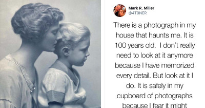 Man Shares A Century-Old Photograph That Tells A Story Of A Lesbian Relationship In His Family