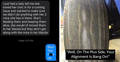 30 Car Repair Professionals Post Pictures To Show What Ridiculous Things They Have To Deal With