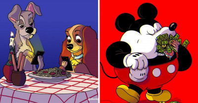 Unsettling Truth About Popular Animation Characters As Told By An Artist