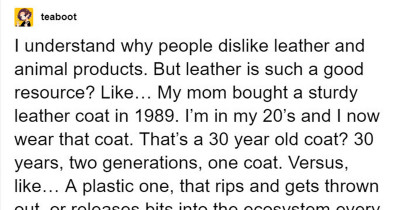 Tumblr Users Are Sharing Their Views On Fur Vs. Vegan Options, and Their Arguments Really Make Sense