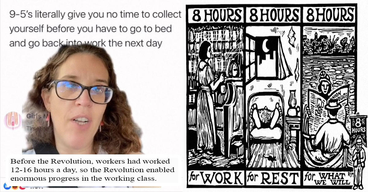 The Women Explained Why The Model Of 8-Hours Work-Sleep-Play Is Outdated And Doesn't Suit The Modern Society Anymore