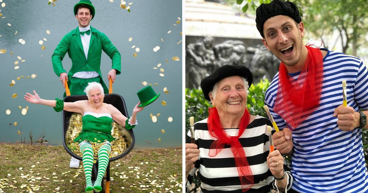 Age Is Just a Number, as Proved by This 95-Year-Old Granny and Her Grandson