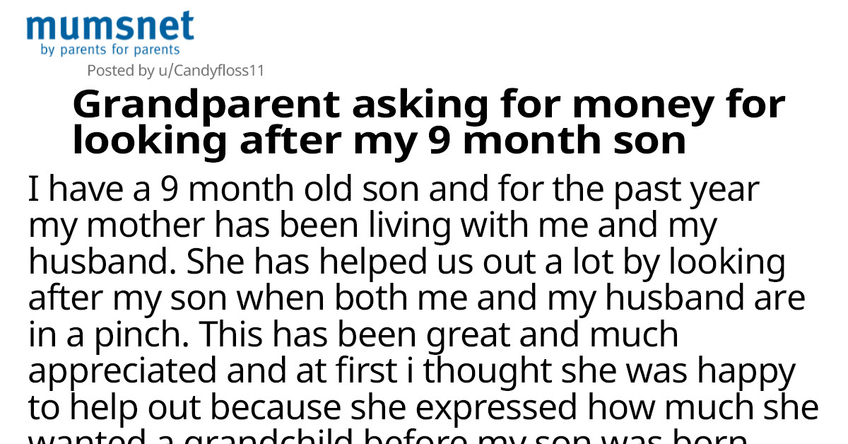 New Mom Takes Her Retired Mother In To Help Out With The Baby, But Now She Wants To Be Paid For It