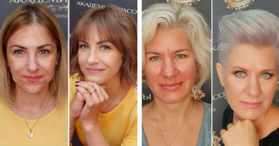 30 Women Were Completely Transformed By Makeup Artist And Hairstylist
