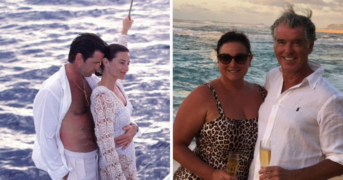 Pierce Brosnan Defends His Wife From Internet Trolls Who Are Fat-Shaming Her