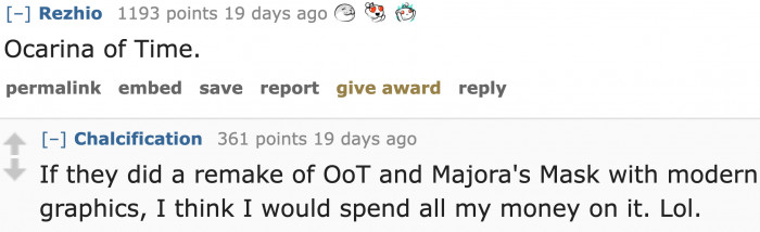 When it comes to remasters that people want, Zelda will likely always be on the list.