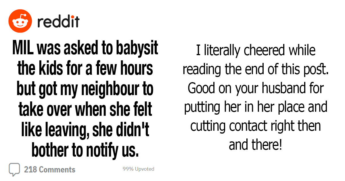 Man Cuts Off His Mom After She Abandoned His Kids While Babysitting