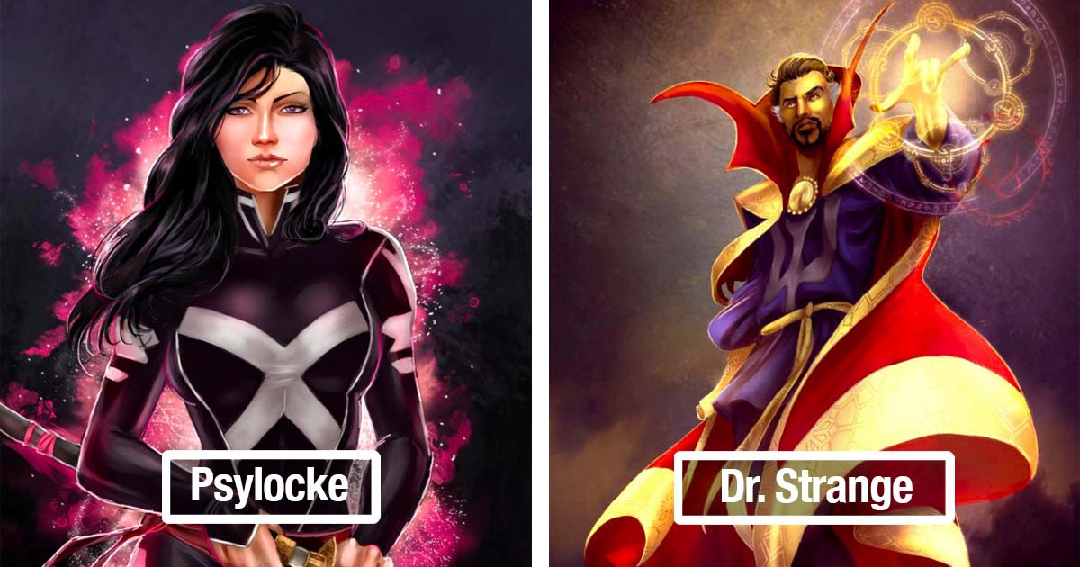 Absolutely Mind Blowing Marvel Fan Art