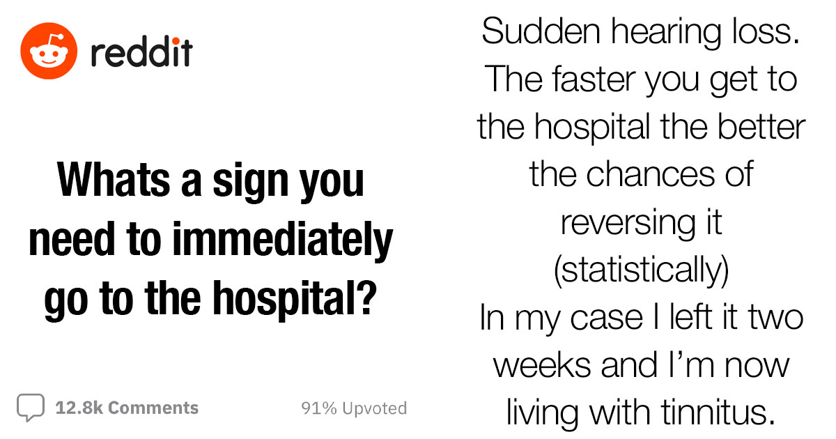 Redditors Share What Physical Symptoms Should Make You Rush To The Hospital
