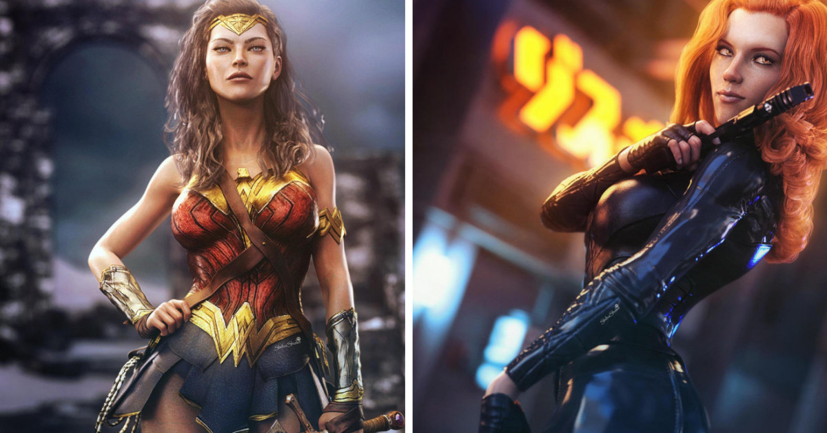 DC And Pop Culture Women Fan Art That Is Sure To Captivate Audiences From All Sorts Of Fandoms