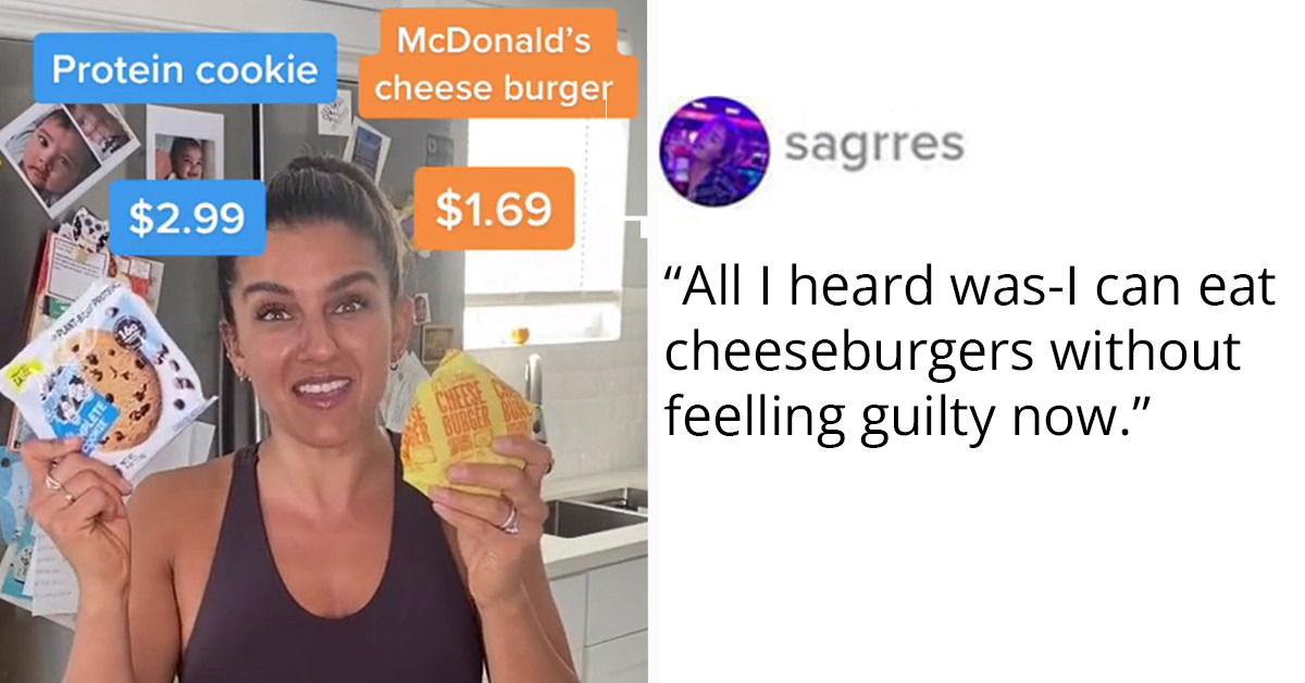 Viral TikTok Video Proves That A McDonald's Cheeseburger Is Healthier Than A Protein-Packed Cookie