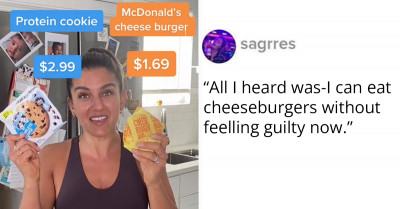 Viral TikTok Video Proves That A McDonald's Cheeseburger Is Healthier Than A Protein-Packed Cookie