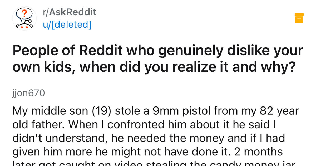 10 Parents Who Do Not Like Their Kids Share Their Stories And It Will Give You A New Perspective On Parenting