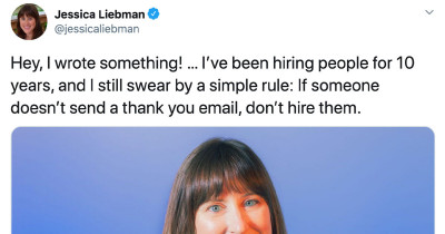 Hiring Manager Tweets A "Simple Rule" For Getting Hired And It Backfires Completely On Her