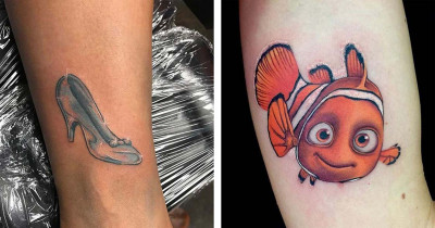 Disney Tattoos That Look So Realistic You'll Be Doing a Double Take