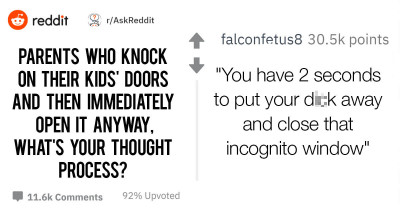 15 Hilarious Stories Of When Parents Should've Respected Boundaries But Chose Not To