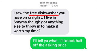 Craigslist Is Pretty Much Just A Place For Beggars To Be Choosy