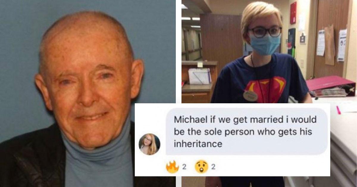 19-Year-Old Nurse Marries A 89-Year-Old Suffering From Dementia And Publicly Brags About The Money She Is Going To Inherit When He Dies