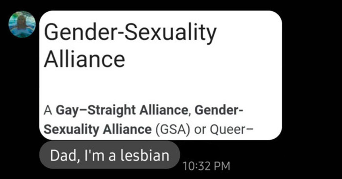Daughter Admits To Her Dad She Is A Lesbian, And His Reaction Was Something We Could All Hope For