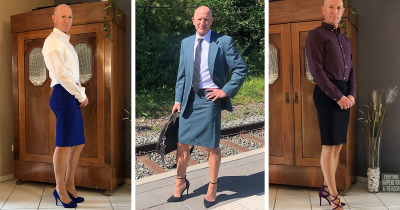 Professional Man Proves To The World That Heels And Skirts Are Not Gender Specific