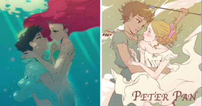 Artist Transforms Popular Disney Characters Into Anime