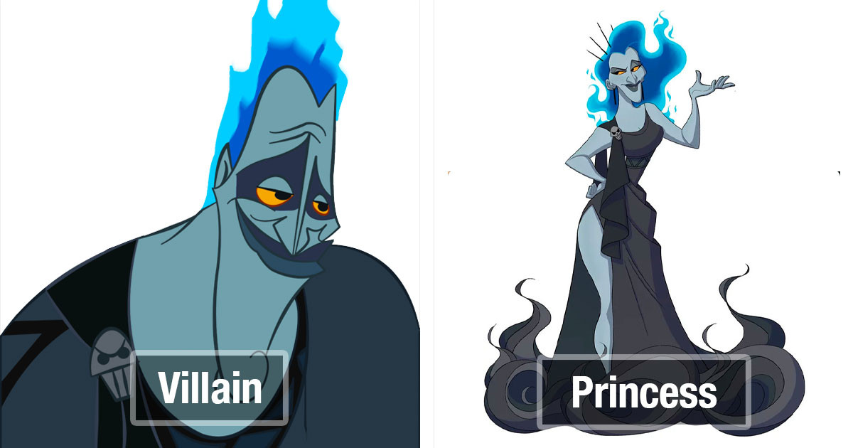Illustrator Recreates Famous Disney Villains As Princesses, And The Internet Is Loving It