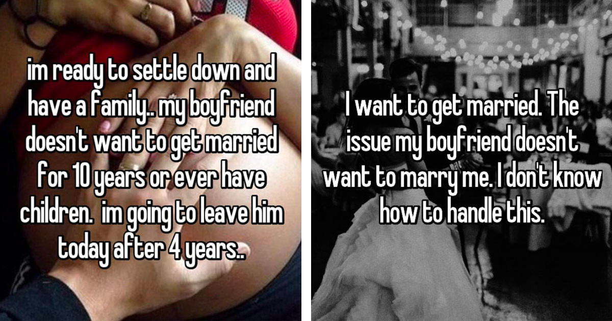 Girlfriends Whose Boyfriends Refused To Marry Them Share Their Struggles