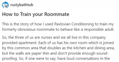 Man Uses WiFi To Covertly Train His Bad Roommate