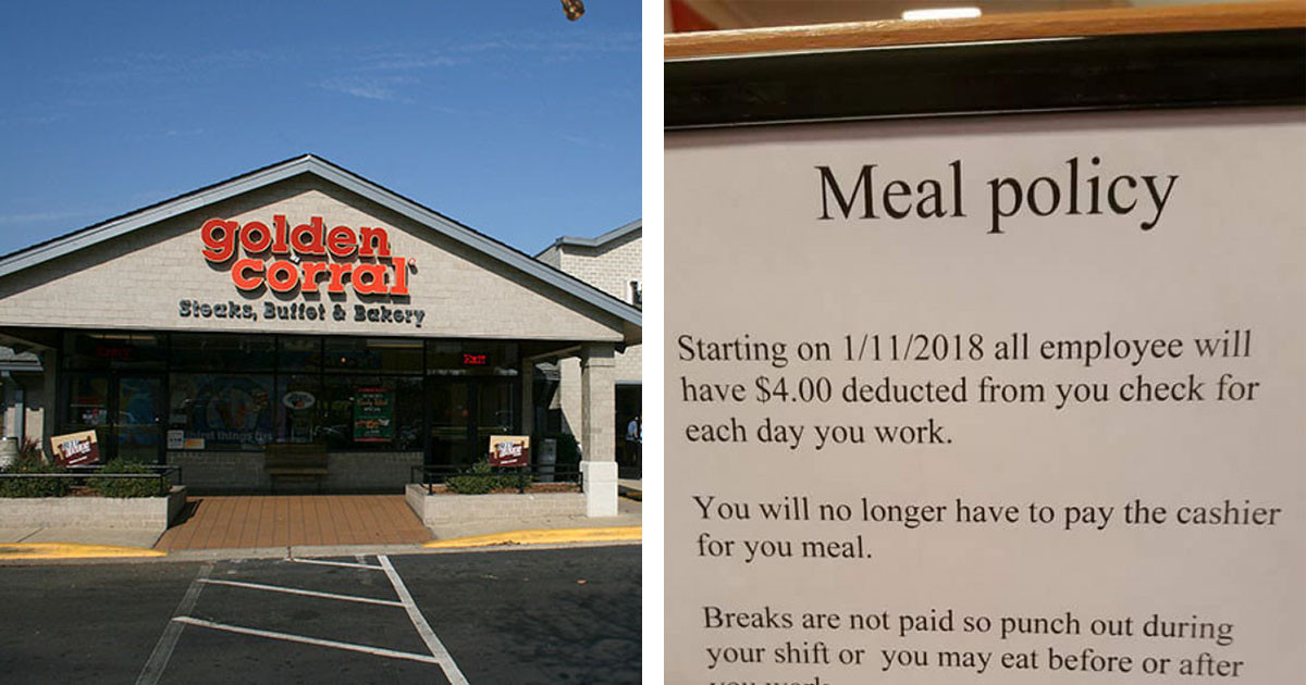 This Restaurant Manager Is Making Waves Across the Internet For Firing His Employees... For Refusing To Pay For Meals They Don’t Even Eat!