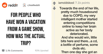 People Who Won Vacations On Game Shows Share What They Were Really Like