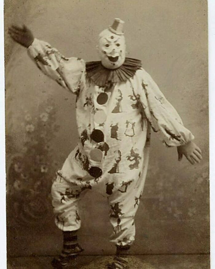 33. "A Happy Clown From The Early 1900s"