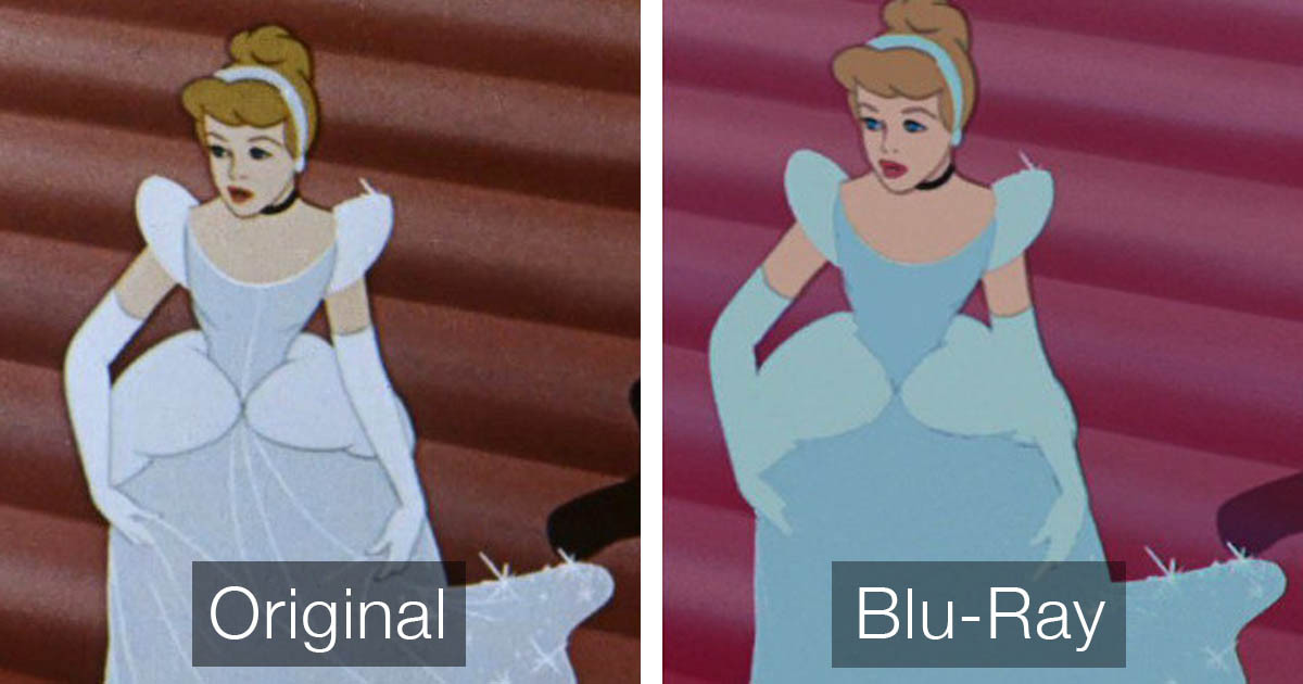 Pictures That Prove Disney Has Ruined Cinderella With Its Blu-Ray Version