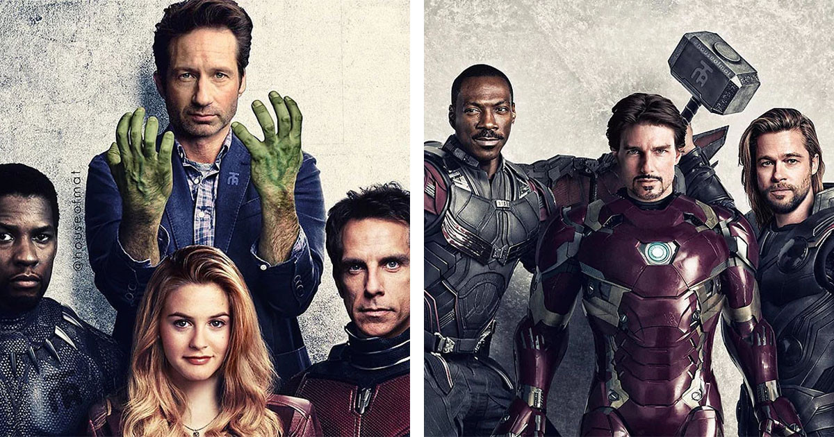 Artist Re-Imagines Avengers Cast As If The Movies Released In The 90's