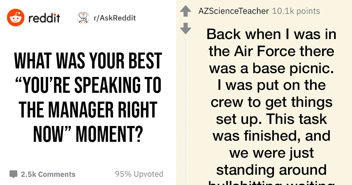 Managers Share The Times They Shut Down Angry Customers Who Demanded To Speak To The Manager