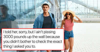 Guy Asks If He Is An Idiot For Boarding A Plane Without His Girlfriend Because She Just Told Him Her Passport Expired
