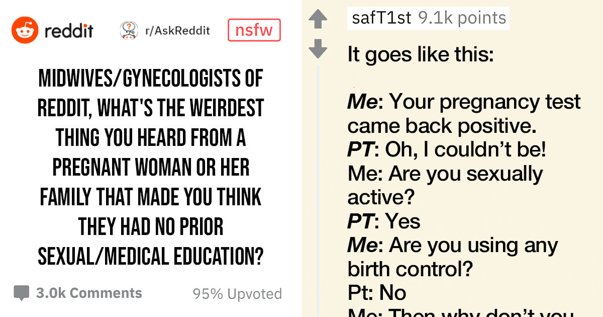 Pregnant Women Who Were Embarrassingly Confused At Their OBGYN Appointment