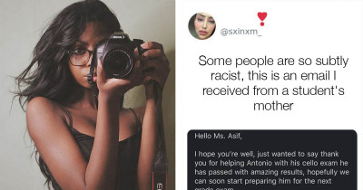 This Cello Teacher Exposed A Racist Parent By Sharing A "Thank You" Email She Received