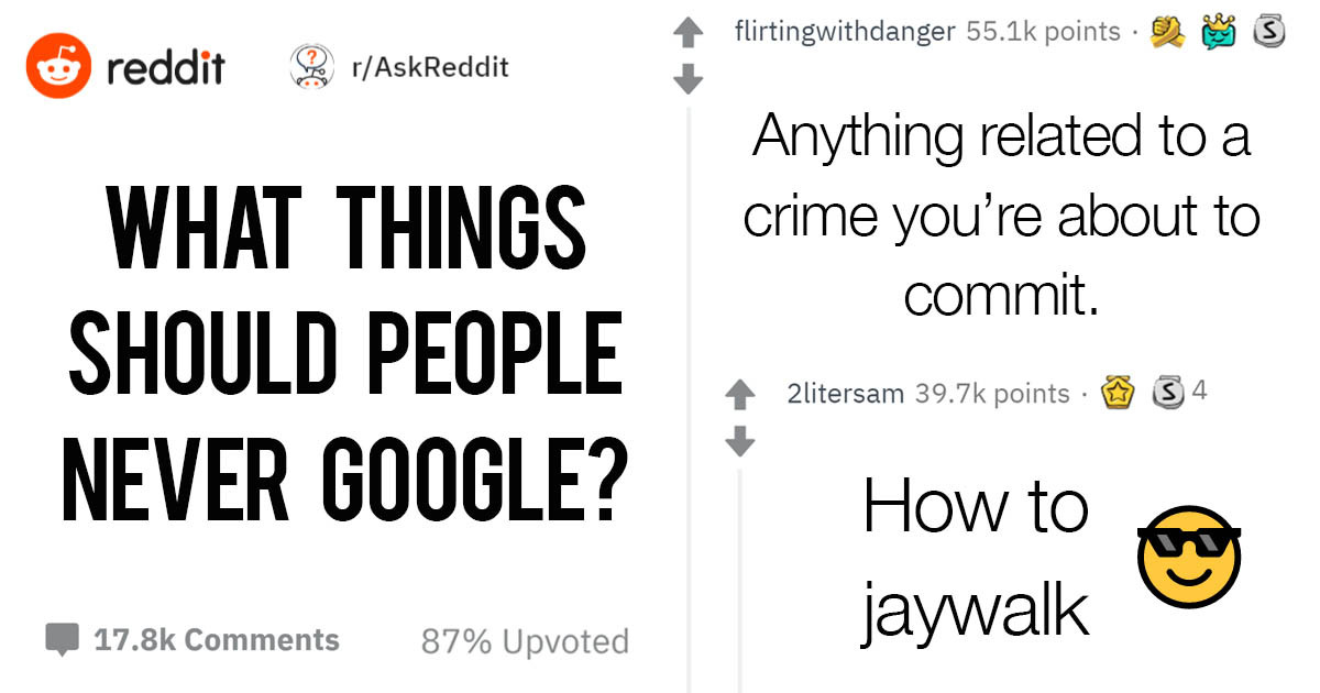Reddit Explains What Things People Should Never, Ever Google Unless They Want To Be Scarred