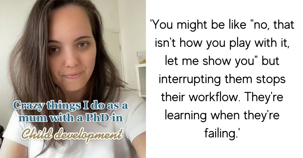 Mom With PhD In Childhood Development Is Sharing Her Best Practices And Some People Think It's Crazy