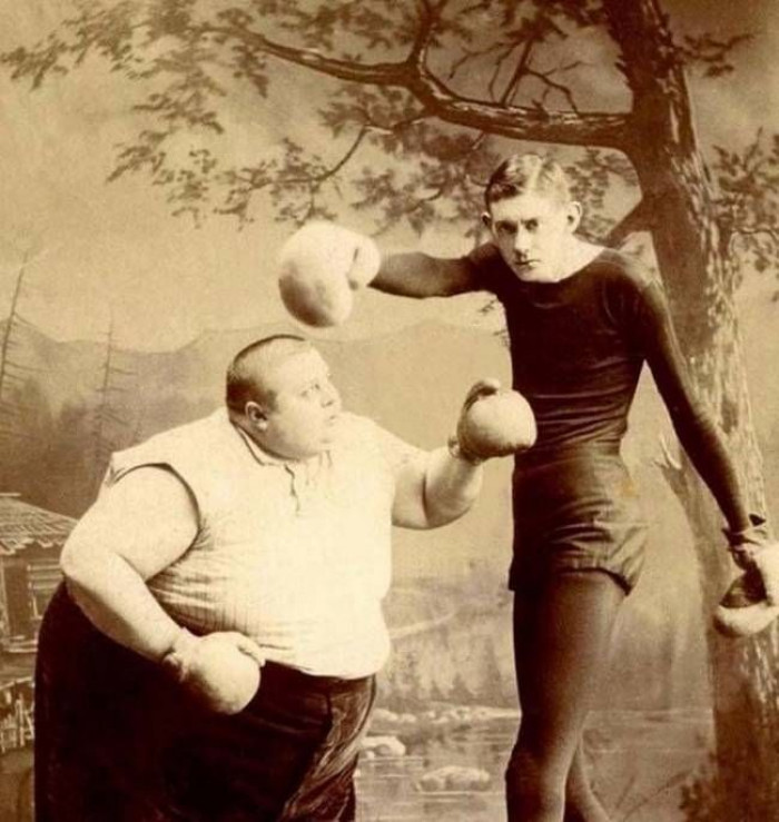 6. Sideshow Boxers of "Different" Proportions